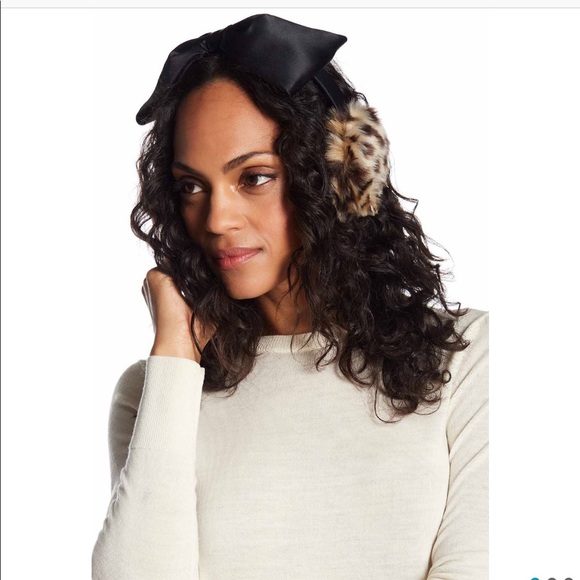 kate spade Accessories Kate Spade Leopard Ear Muffs Poshmark